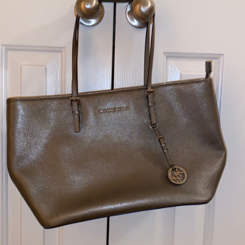 Pewter Authentic Michael Kors bag